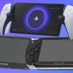 Sony's handheld console lineup, showing PSP, PS Vita, and PlayStation Portal, highlighting the evolution toward the new PlayStation handheld