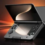 AYN Thor dual-screen gaming handheld console with OLED displays