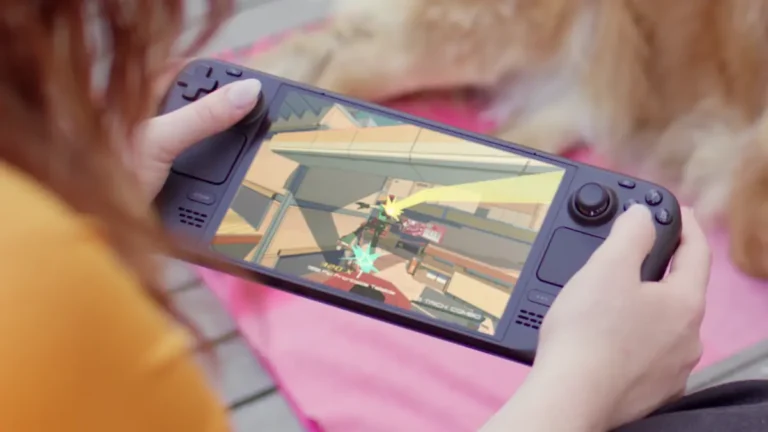 Steam Deck handheld gaming console - best portable gaming PC 2025