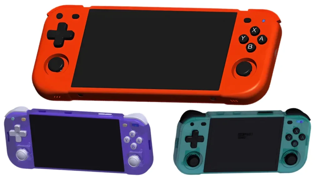XU Retro new models 2025 gaming handheld lineup featuring XU40 H55, XU35 H40 and XU35 H50