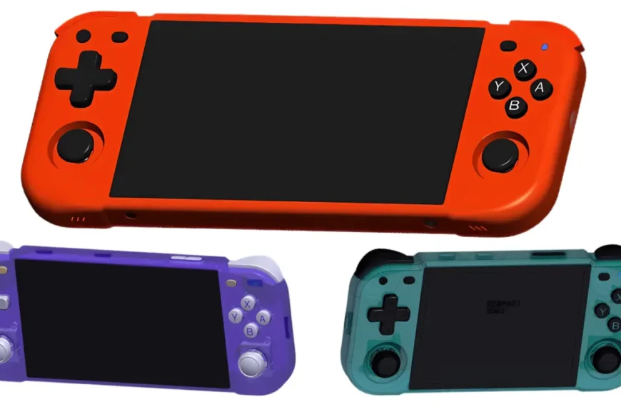 XU Retro new models 2025 gaming handheld lineup featuring XU40 H55, XU35 H40 and XU35 H50