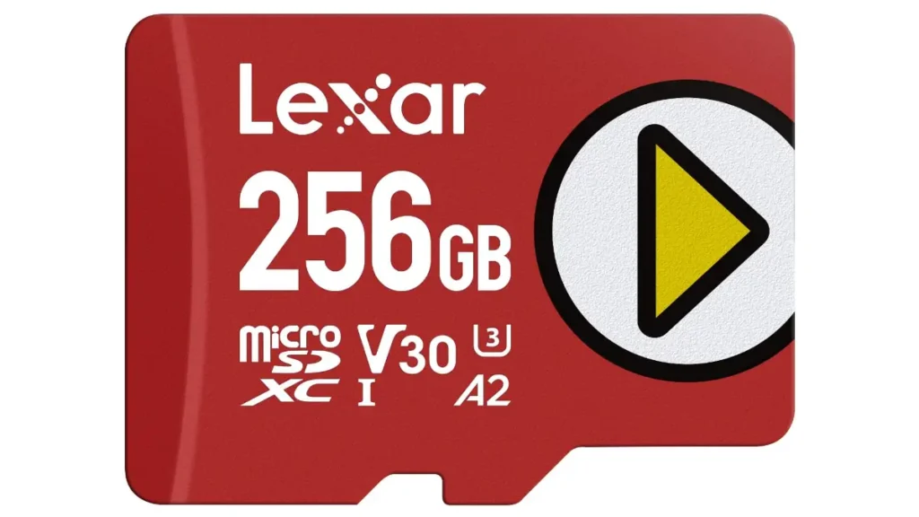 Lexar Play Pro 256GB microSD Express card offering best price-to-performance ratio