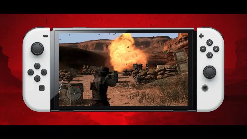 Action gameplay with explosion